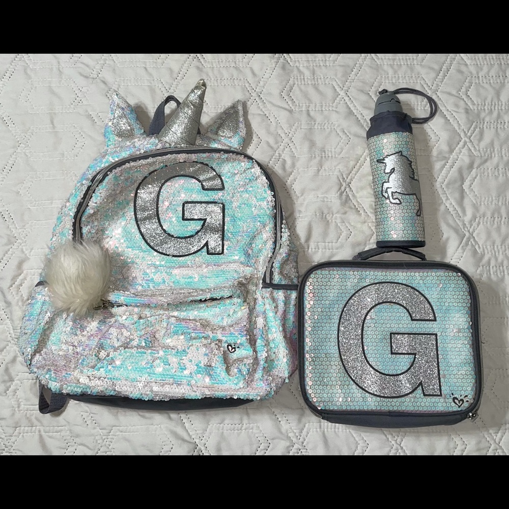 Justice Backpack/Lunchbox set